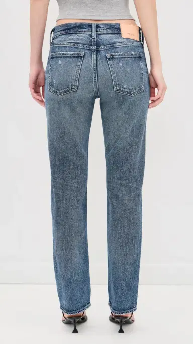 MOUSSY VINTAGE Slim Straight Jeans Blue | Thumbnail 3 MOUSSY VINTAGE Slim Straight Jeans Blue | Thumbnail 3