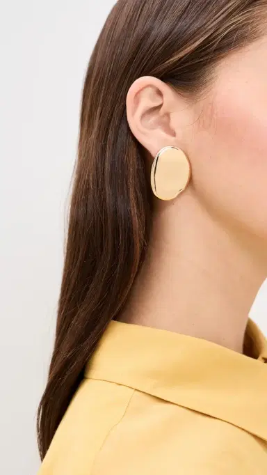Ettika Molten Metal Statement Earrings | Thumbnail 3