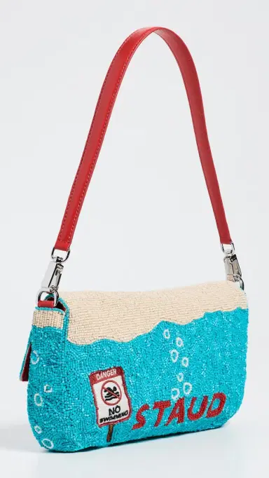 STAUD Timmy Convertible Shoulder Bag Great White One Size | Thumbnail 4 STAUD Timmy Convertible Shoulder Bag Great White One Size | Thumbnail 4
