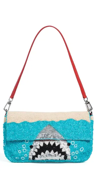 STAUD Timmy Convertible Shoulder Bag Great White One Size | Thumbnail 1 STAUD Timmy Convertible Shoulder Bag Great White One Size | Thumbnail 1