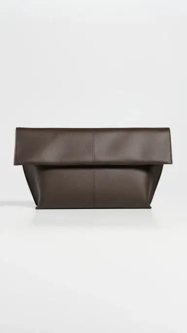 Freja New York Seamed Clutch Espresso One Size | Thumbnail 2