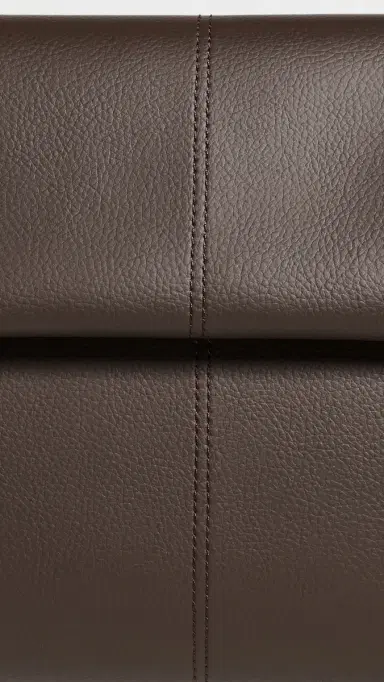 Freja New York Seamed Clutch Espresso One Size | Thumbnail 5