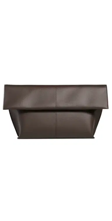 Freja New York Seamed Clutch Espresso One Size | Thumbnail 1