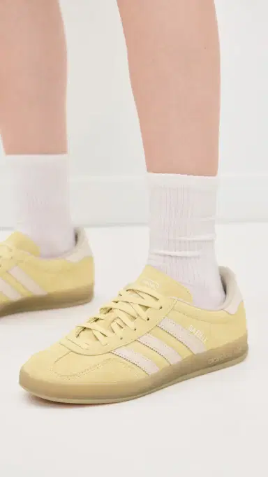Adidas Gazelle Indoor Sneakers Almost Yellow/Wonder Qtz/Gum 5 6 | Thumbnail 3 Adidas Gazelle Indoor Sneakers Almost Yellow/Wonder Qtz/Gum 5 6 | Thumbnail 3