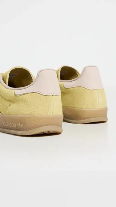 Adidas Gazelle Indoor Sneakers Almost Yellow/Wonder Qtz/Gum 5 6 | Thumbnail 4 Adidas Gazelle Indoor Sneakers Almost Yellow/Wonder Qtz/Gum 5 6 | Thumbnail 4