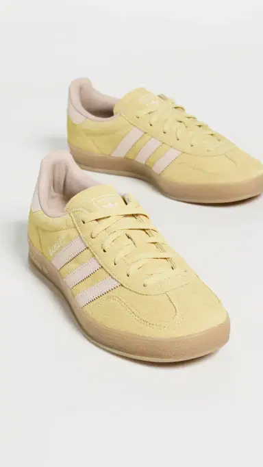 Adidas Gazelle Indoor Sneakers Almost Yellow/Wonder Qtz/Gum 5 6 | Thumbnail 5 Adidas Gazelle Indoor Sneakers Almost Yellow/Wonder Qtz/Gum 5 6 | Thumbnail 5