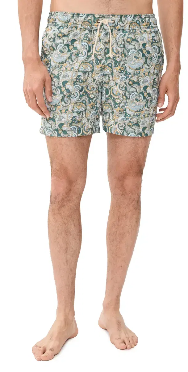 The wimshorts 6 Green/Mustard