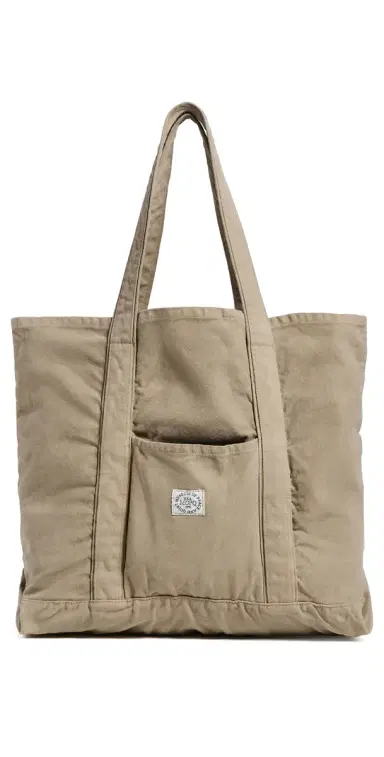 Museum of Peace and Quiet Utility Canvas Boat Tote Tan One Size | Thumbnail 1