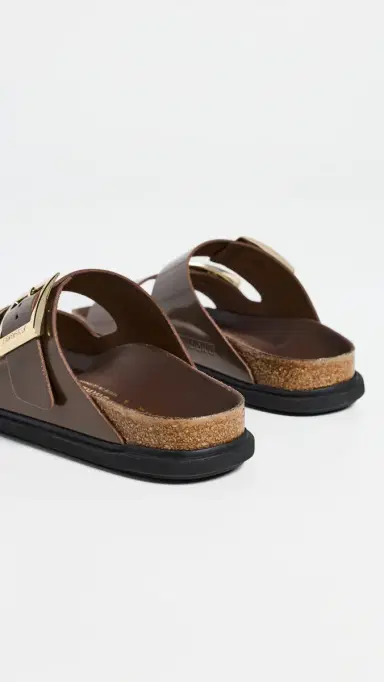 Birkenstock Arizona Droplet Buckle High Shine Sandals Carafe 41 | Thumbnail 4 Birkenstock Arizona Droplet Buckle High Shine Sandals Carafe 41 | Thumbnail 4