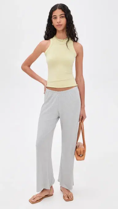 Free People So Soft Seamless Stripe Tank Butter Yellow Combo | Thumbnail 5 Free People So Soft Seamless Stripe Tank Butter Yellow Combo | Thumbnail 5