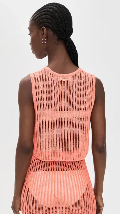 LSpace Sander Crochet Top Fresh queezed | Thumbnail 3 LSpace Sander Crochet Top Fresh queezed | Thumbnail 3
