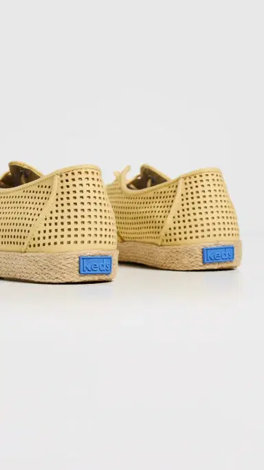 Keds Champion Point Low Wave Perforated Sneakers Yellow 8 | Thumbnail 4