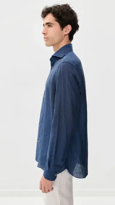 Ripa Ripa The Elba Shirt Navy | Thumbnail 4