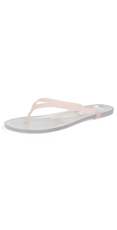 Christopher Esber Jo Jelly Flip Flops Clear/Powder | Thumbnail 1