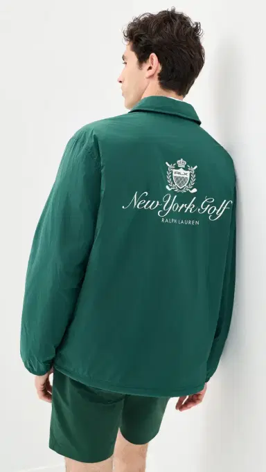 RLX Ralph Lauren Lightweight Stretch Nylon Jacket Moss Agate | Thumbnail 2