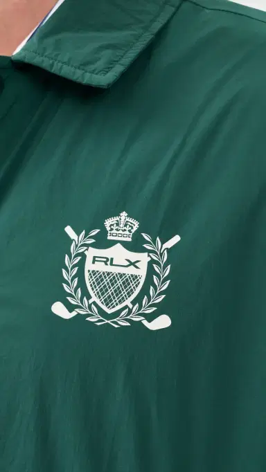 RLX Ralph Lauren Lightweight Stretch Nylon Jacket Moss Agate | Thumbnail 6