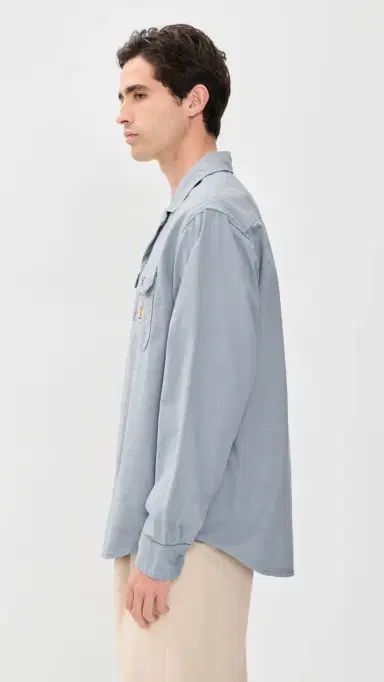 Carhartt WIP Long Sleeve Kelsey Shirt Mirror | Thumbnail 4