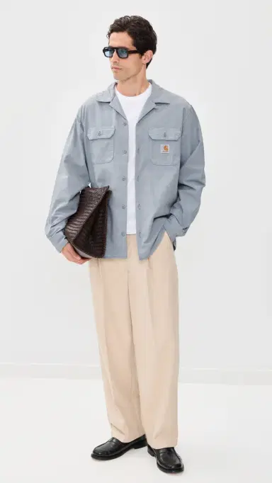 Carhartt WIP Long Sleeve Kelsey Shirt Mirror | Thumbnail 5
