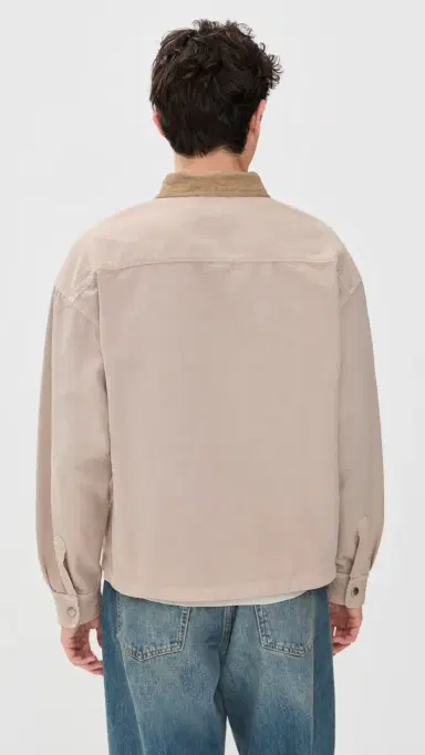 Carhartt WIP Prescott Shirt Jacket String/eather | Thumbnail 3