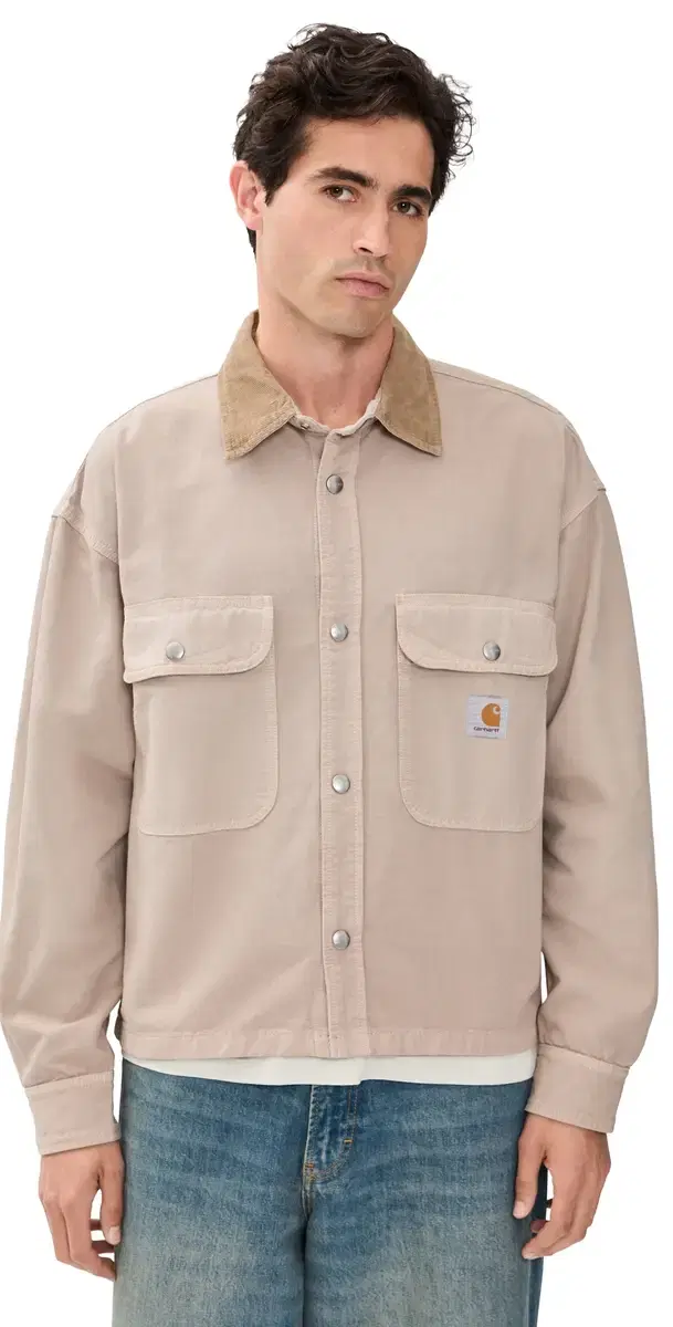 Carhartt WIP Prescott hirt Jacket tring/Leather