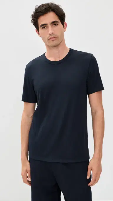 Theory Essential Tee in Modal Jersey Baltic | Thumbnail 2 Theory Essential Tee in Modal Jersey Baltic | Thumbnail 2