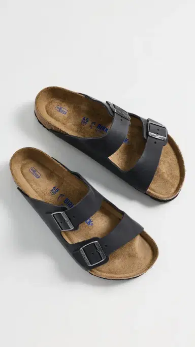Birkenstock Arizona Oiled Leather Sandals Black 42 | Thumbnail 4