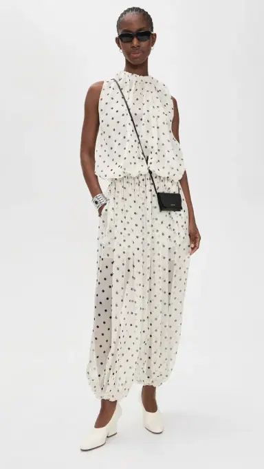 MSGM Polka Dot Top Black | Thumbnail 5 MSGM Polka Dot Top Black | Thumbnail 5