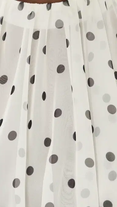 MSGM Polka Dot Top Black | Thumbnail 6 MSGM Polka Dot Top Black | Thumbnail 6
