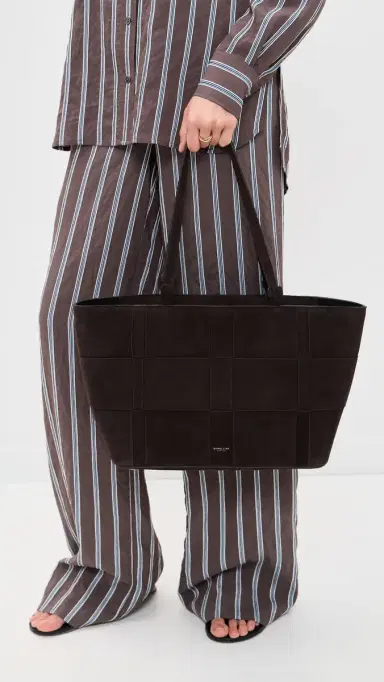 DeMellier The Florence Handbag Dark Chocolate One Size | Thumbnail 3