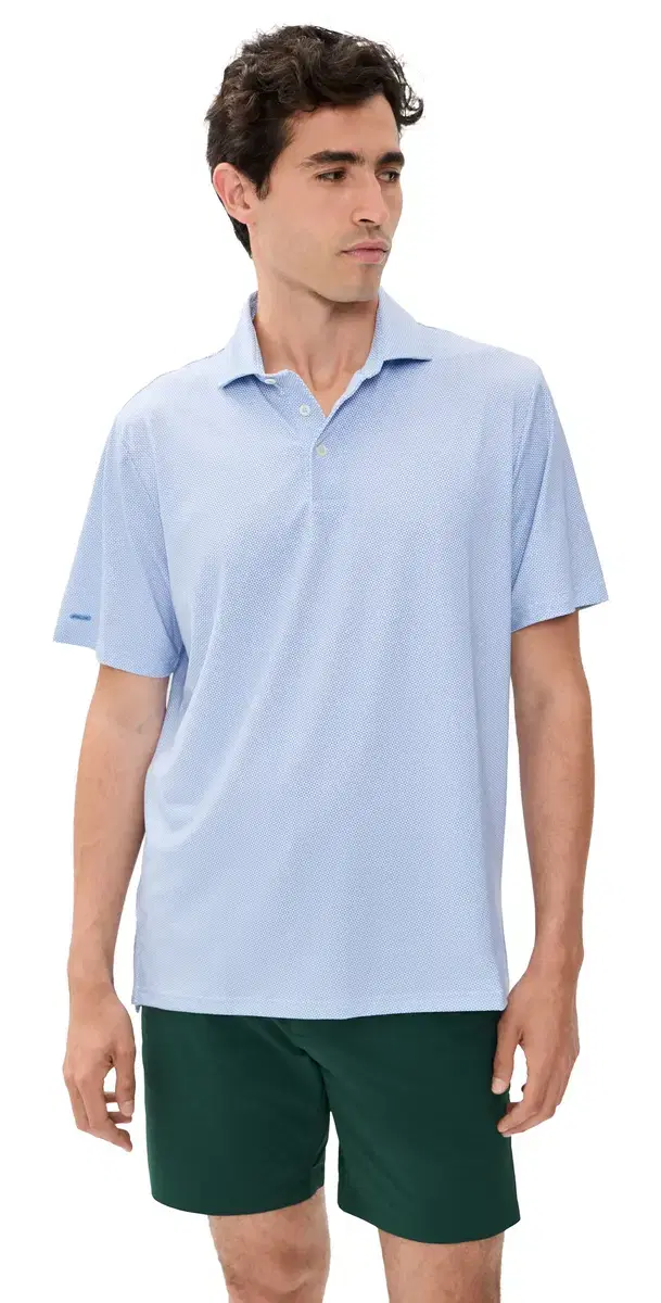 RLX Ralph Lauren Beekman Deco ightweight Airflow Jersey Fall Blue Beekman Deco