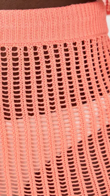 LSPACE ander Knit Cover Up Skirt Fresh queezed | Thumbnail 6