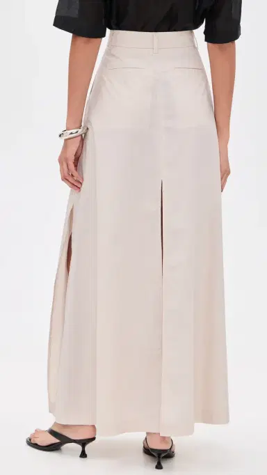 The Latest Daisy Popeline Skirt Sand | Thumbnail 3 The Latest Daisy Popeline Skirt Sand | Thumbnail 3