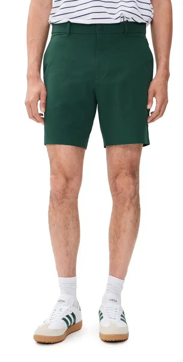 RLX Ralph Lauren On Course Matte Stretch Nylon Shorts 8 Moss Agate