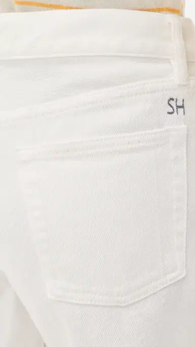 STILL HERE Cut Off Twill Shorts Milk 26 | Thumbnail 6 STILL HERE Cut Off Twill Shorts Milk 26 | Thumbnail 6