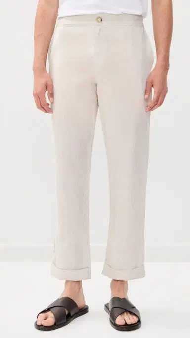 Ripa Ripa The Anacapri Relaxed Trousers Sand | Thumbnail 2 Ripa Ripa The Anacapri Relaxed Trousers Sand | Thumbnail 2