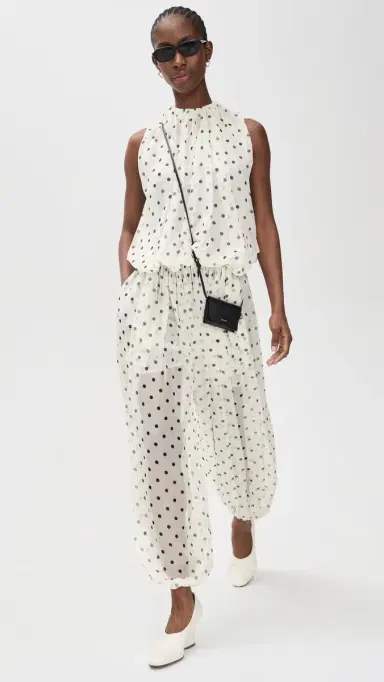 MSGM Polka Dot Pants Black | Thumbnail 5 MSGM Polka Dot Pants Black | Thumbnail 5