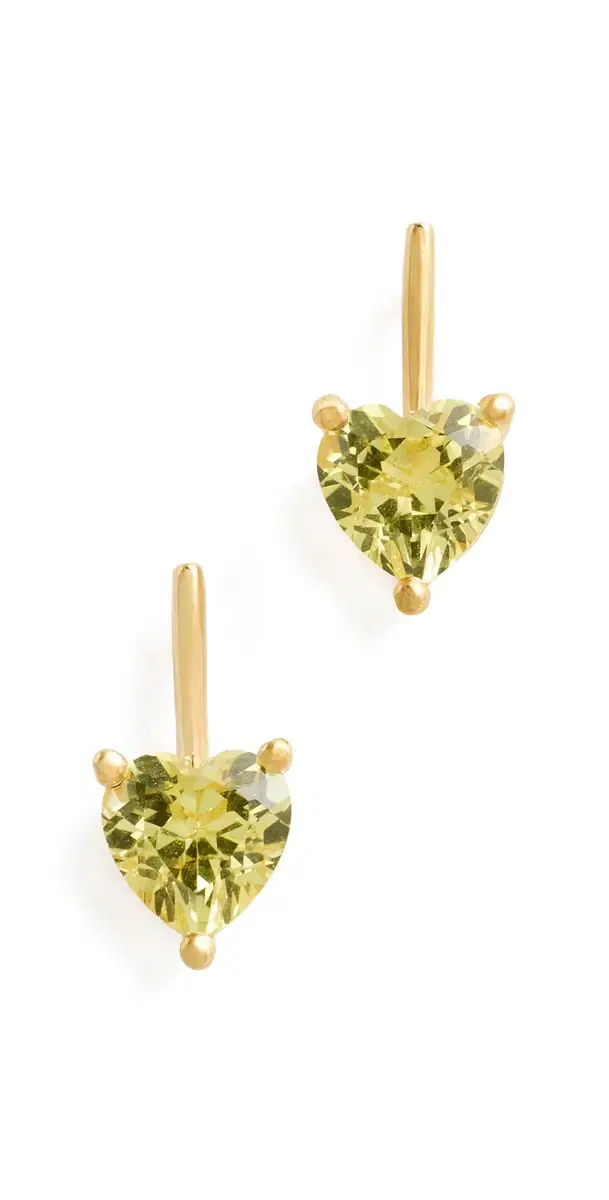Linea Love Stud Earrings Marigold One Size