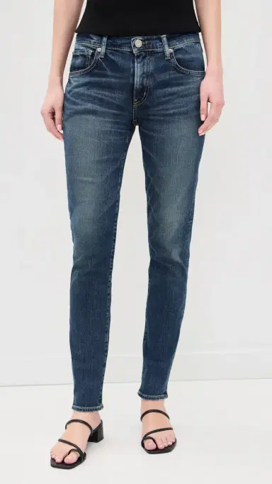 MOUSSY VINTAGE Glocester Skinny Jeans Blue | Thumbnail 2
