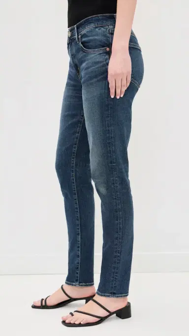 MOUSSY VINTAGE Glocester Skinny Jeans Blue | Thumbnail 4
