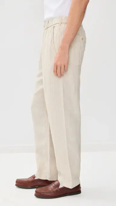 Madewell inen Back Pants Bleached | Thumbnail 4 Madewell inen Back Pants Bleached | Thumbnail 4