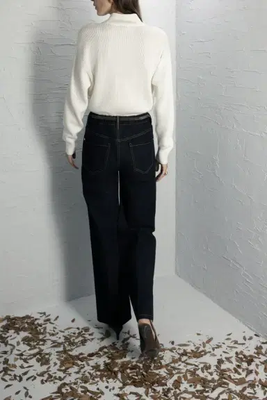 Brunello Cucinelli Full Zip Rib Cardigan | Thumbnail 3