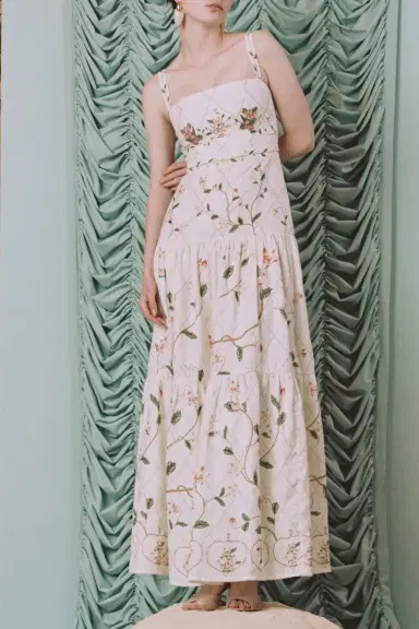 Agua by Agua Bendita Lima Navegante Maxi Dress | Thumbnail 2