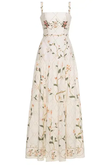 Agua by Agua Bendita Lima Navegante Maxi Dress | Thumbnail 1