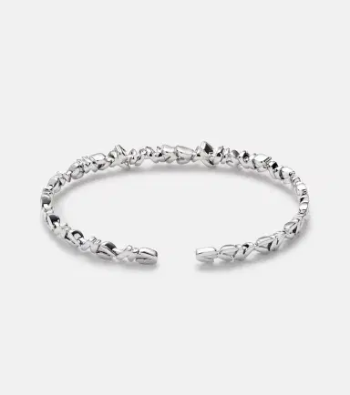 Suzanne Kalan Fireworks 18kt white gold cuff bracelet with white diamonds | Thumbnail 2 Suzanne Kalan Fireworks 18kt white gold cuff bracelet with white diamonds | Thumbnail 2