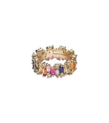 Suzanne Kalan Audrey 18kt gold ring with sapphires and diamonds | Thumbnail 1