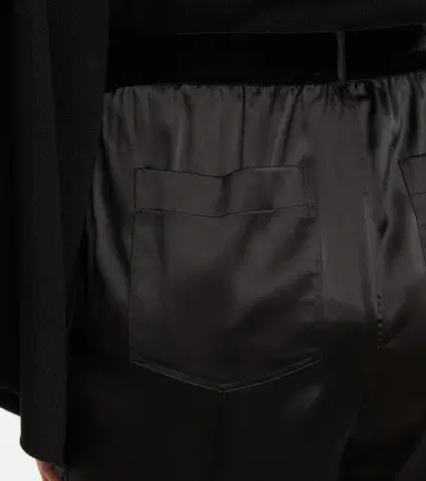 Tom Ford High-rise silk-blend satin pants | Thumbnail 2 Tom Ford High-rise silk-blend satin pants | Thumbnail 2