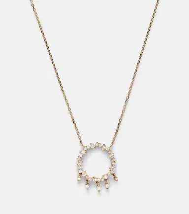 Suzanne Kalan 18kt gold necklace with diamonds | Thumbnail 3