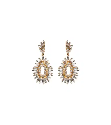 Suzanne Kalan 18kt gold earrings with diamonds | Thumbnail 1
