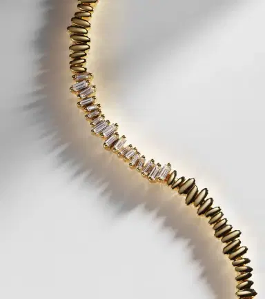 Suzanne Kalan 18kt gold bracelet with diamonds | Thumbnail 5
