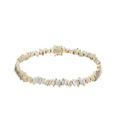 Suzanne Kalan 18kt gold bracelet with diamonds | Thumbnail 1